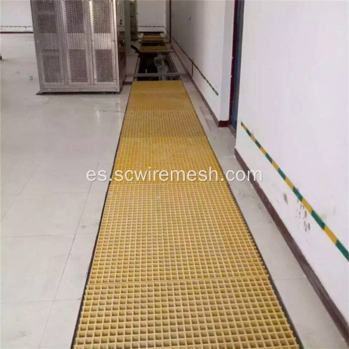 Precio de peldaños de escalera de panel de rejilla de piso de fibra de vidrio FRP
